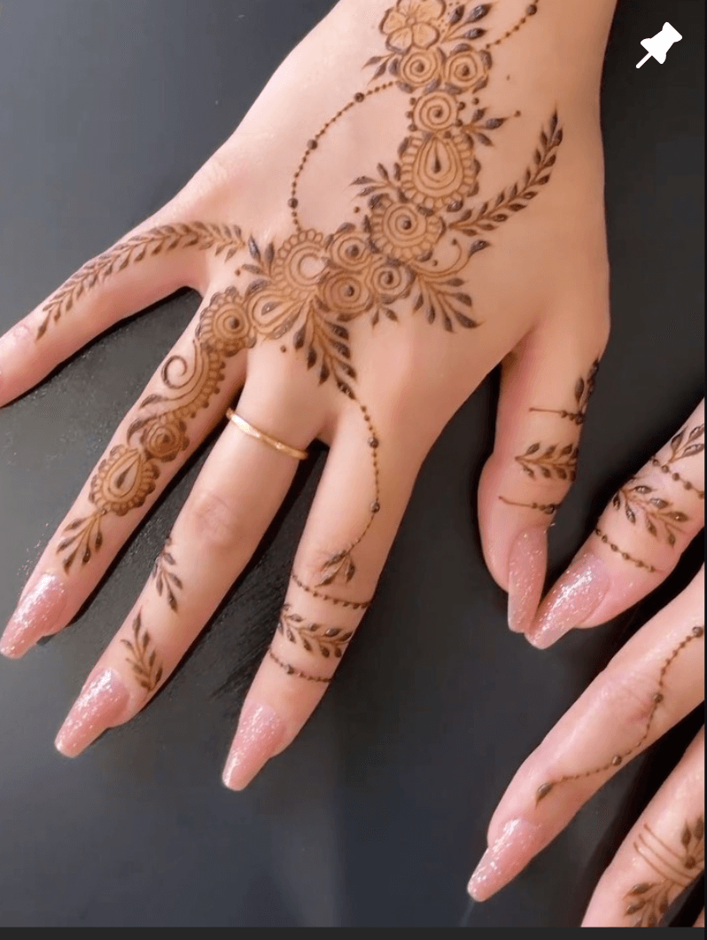 Henna design by Tasnia Shadat — NYC henna and bridal mehndi artist
